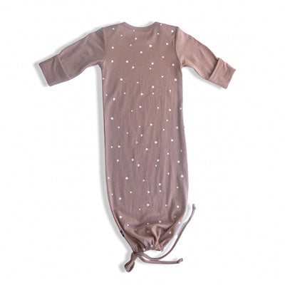 Newcomer Baby Gown BISCOTTI SPECKLE