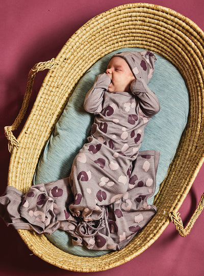 Newcomer Baby Gown LAVENDER ROAR