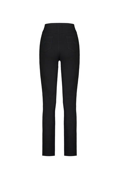 Vassalli Slim Leg Full Lenght Ponti Pull On Black