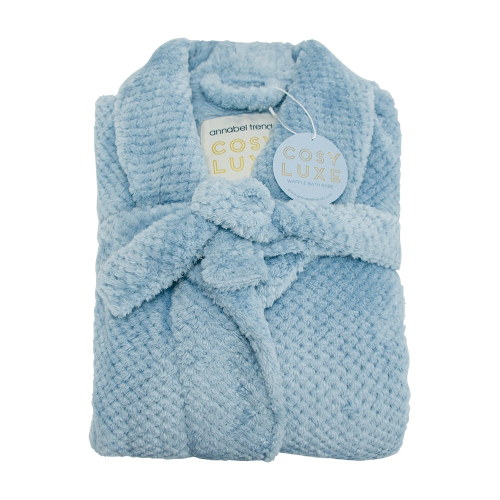 Annabel Trends Bath Robe Cozy Luxe Waffle