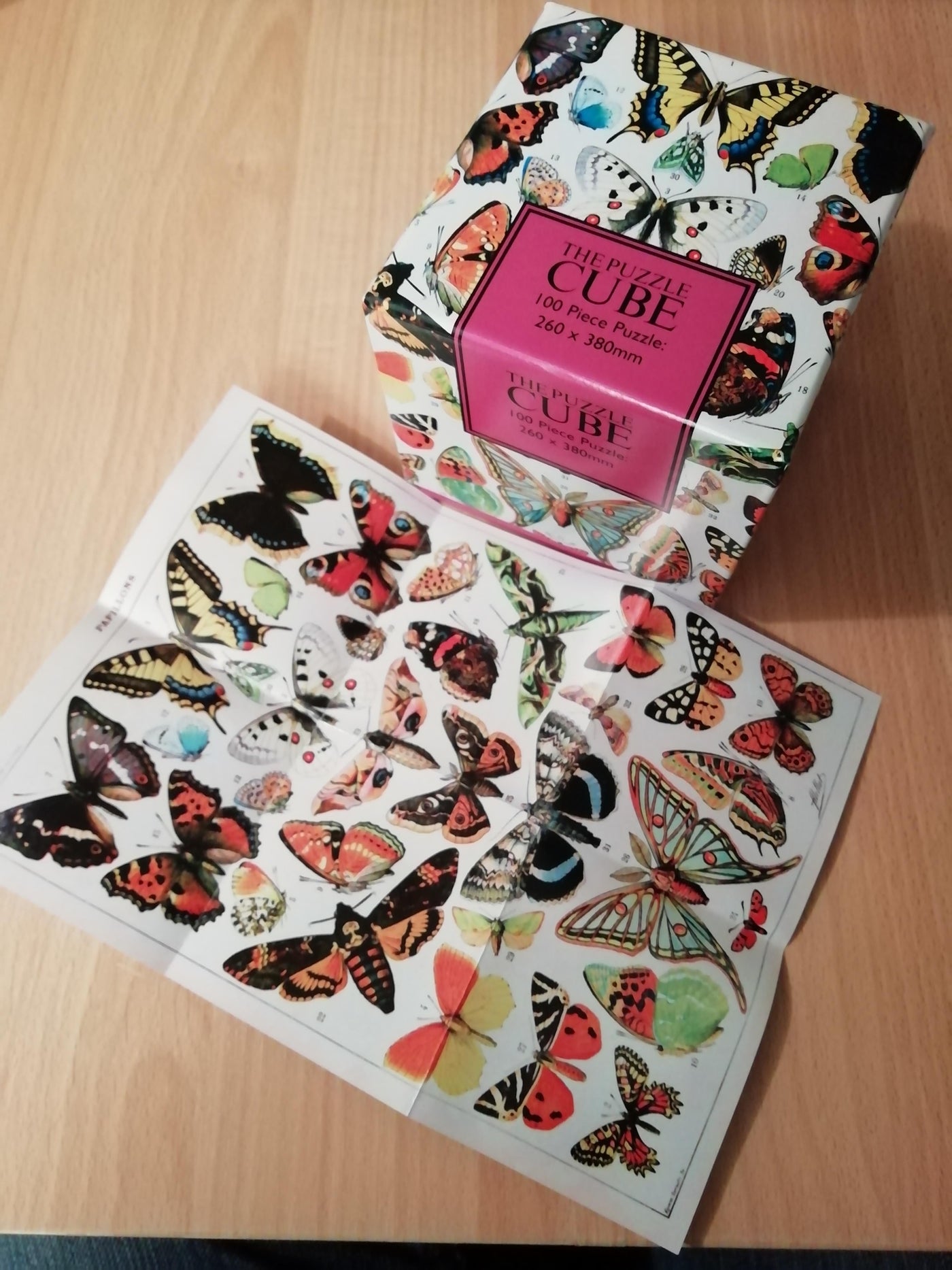 THE PUZZLE CUBE Butterflies