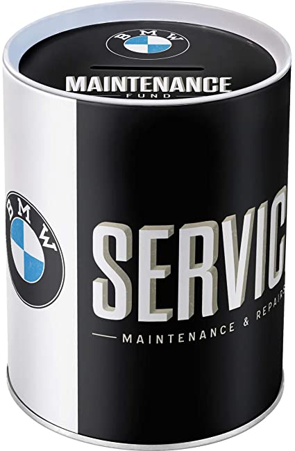 Money Box Tin BMW Service