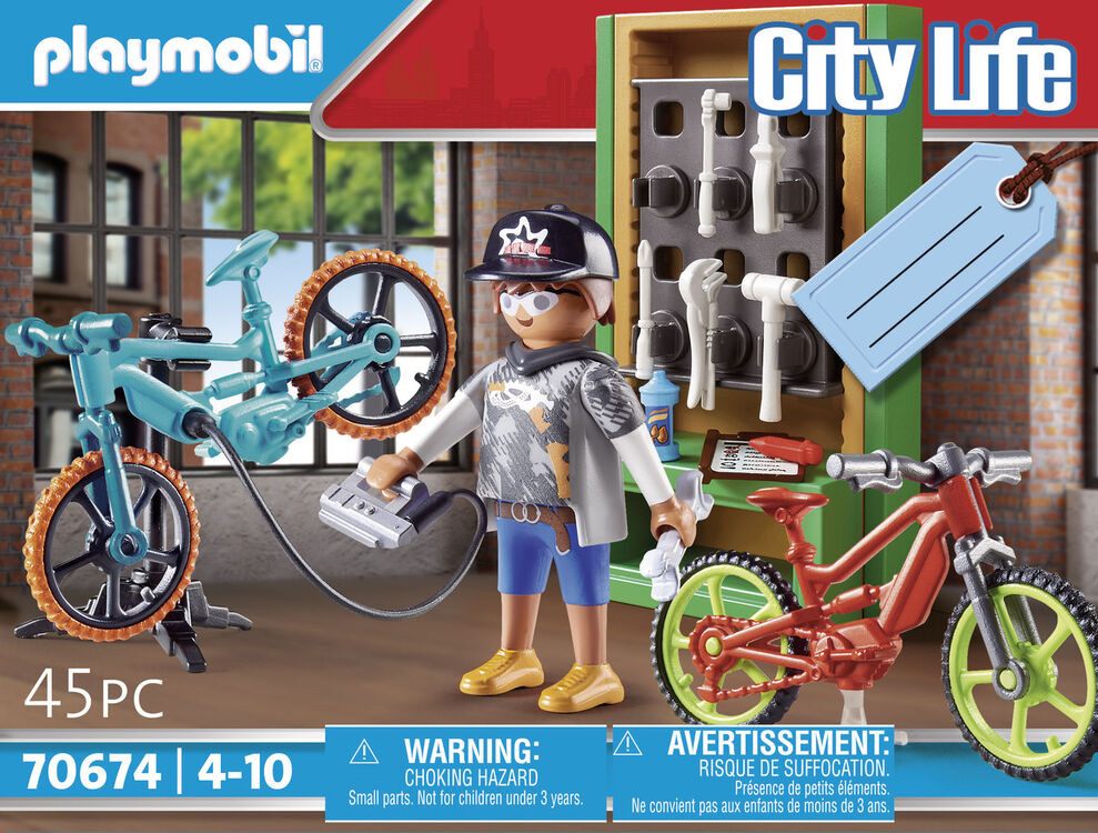 PLAYMOBIL Bike Workshop