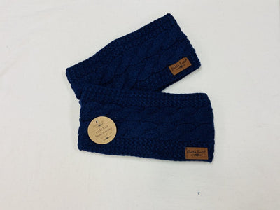 Britt Knit Plush LINED HEADWARMER