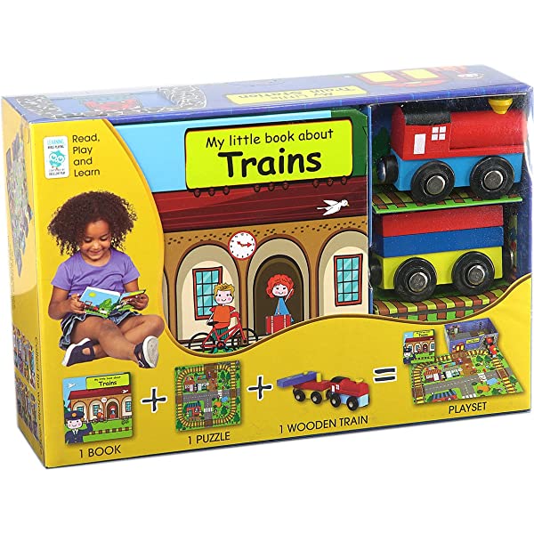 My Little Book TRAINS