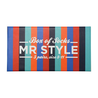 Annabel Trends Funky Feet Boxed Socks Mr Style S/3