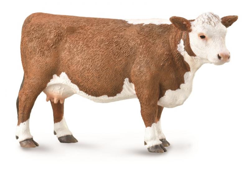 COLLECTA Hereford Cow  Figurine L