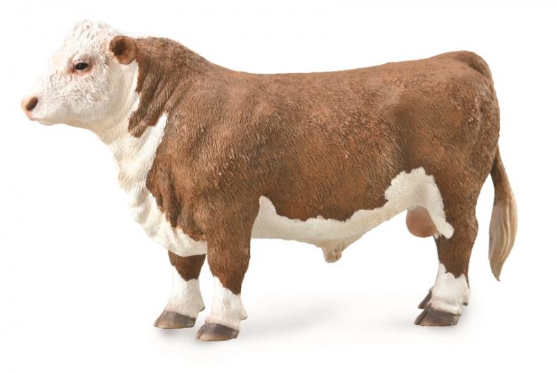 COLLECTA Hereford Bull Polled  Figurine L