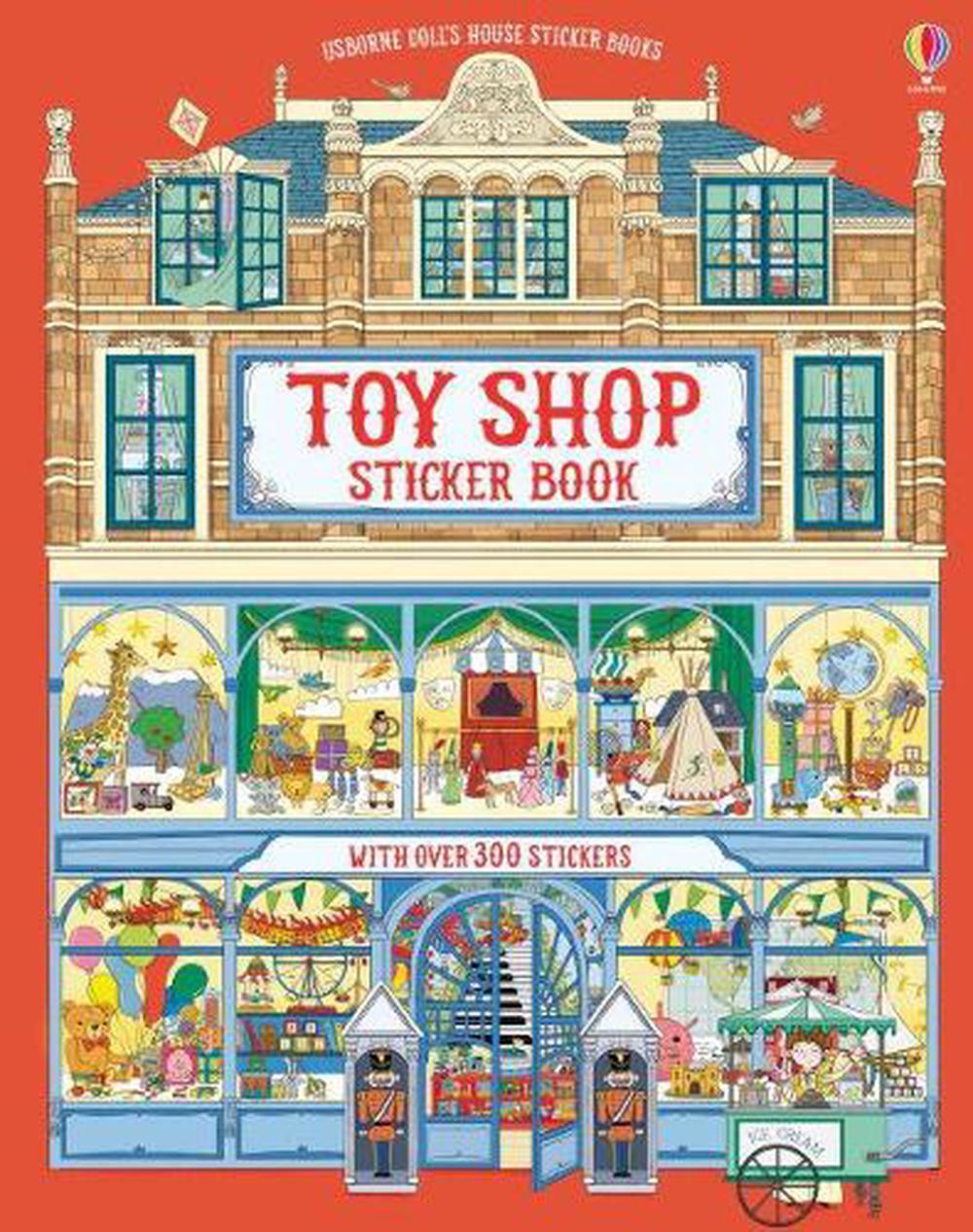 Dolls House Sticker TOY SHOP