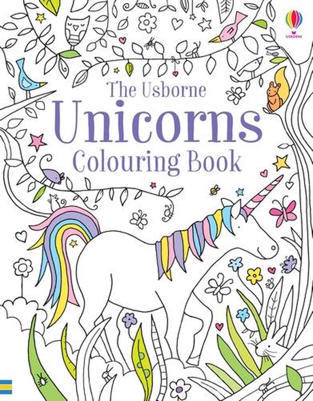 Usborne UNICORN Colouring Book