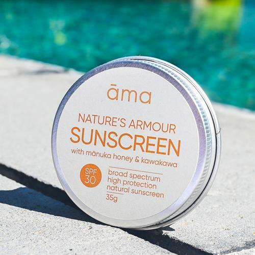 ama NATURE'S ARMOUR  sunscreen