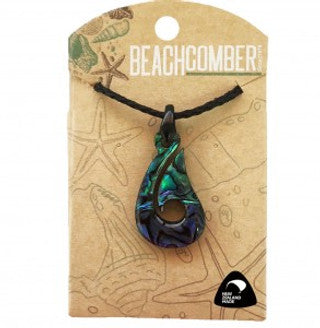 Beachcomber Paua Jewellery FISHHOOK