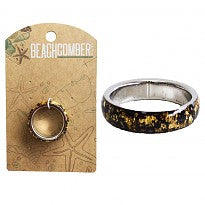 Gold Flake Ring Size 8