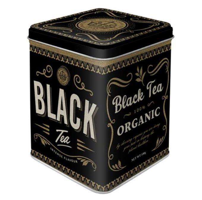 Tea Box Tin Black Tea