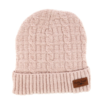 Britt Knits Plush Chenille lined hat