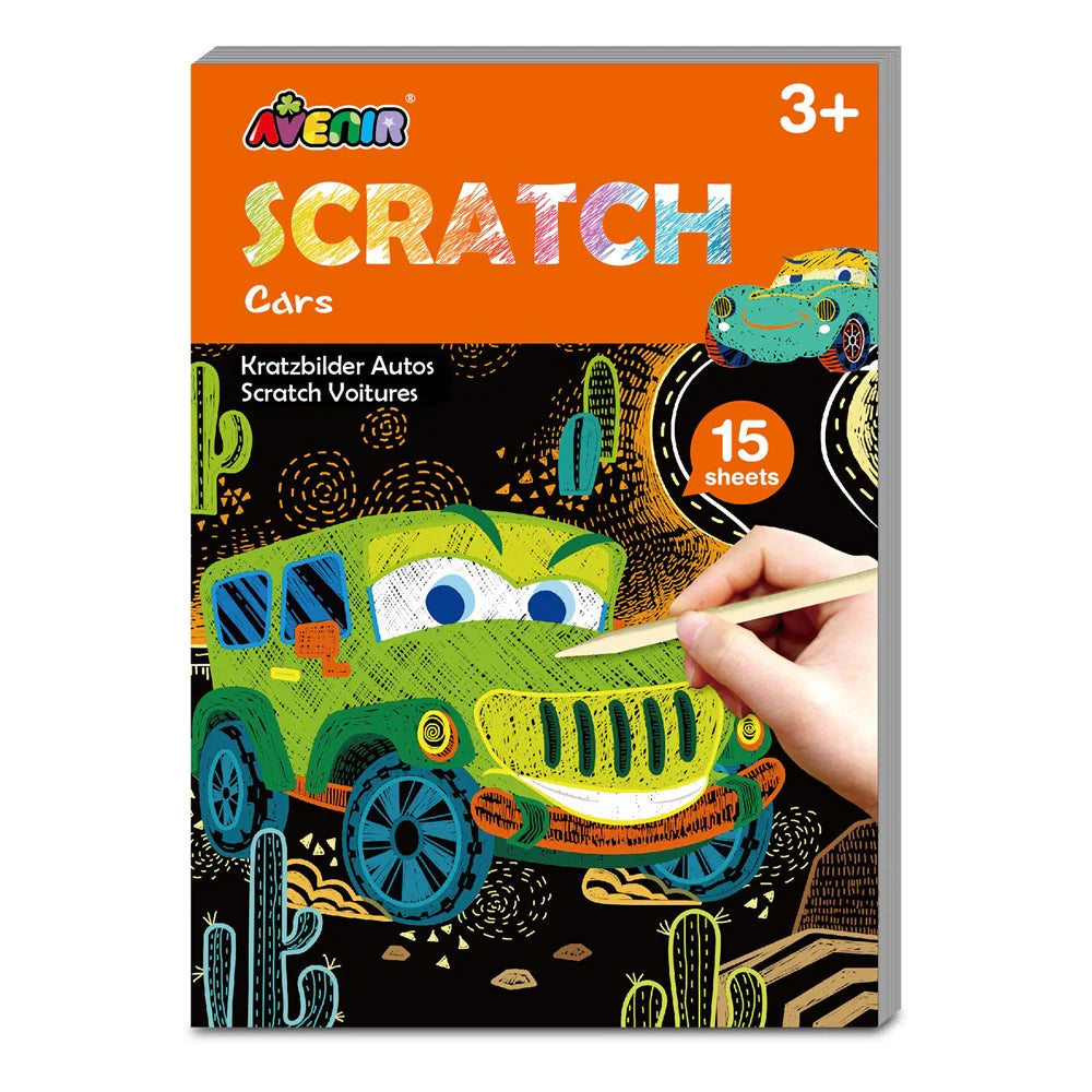 Scratch Book CARS