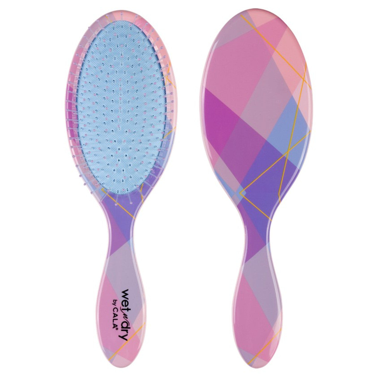 HAIR BRUSH Geometric Pastel