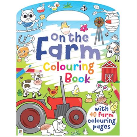 On The Farm Colouring Book