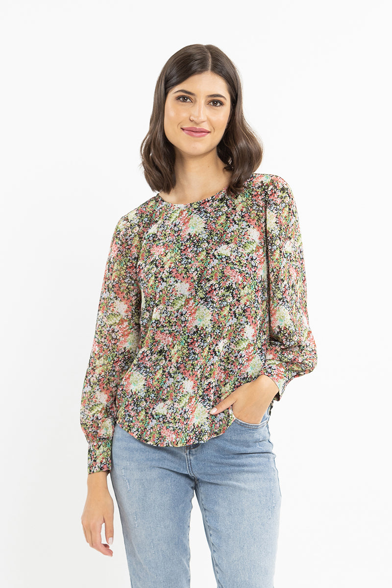 Leila & Luca  FOrVEVER TOP Multi Floral