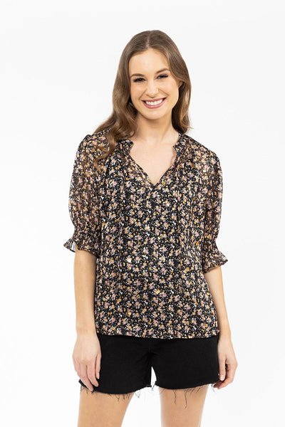 LEILA & LUCA Honey Blouse Summer Sparkle