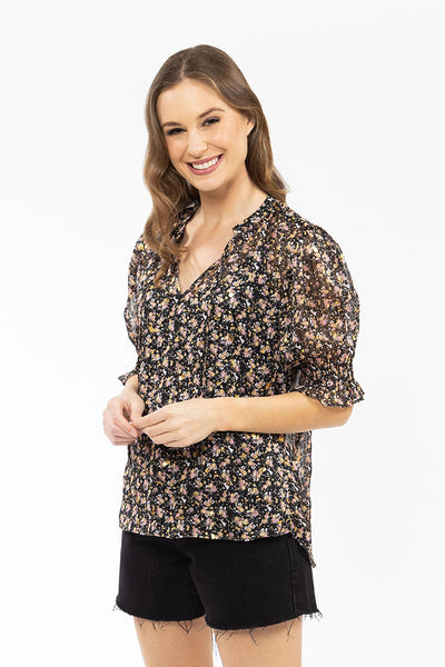 LEILA & LUCA Honey Blouse Summer Sparkle