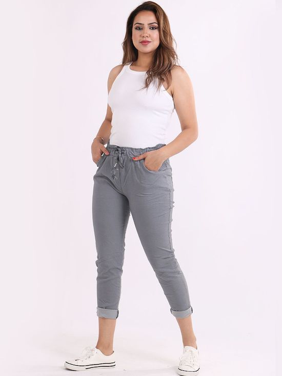 Riley Trousers Light Grey