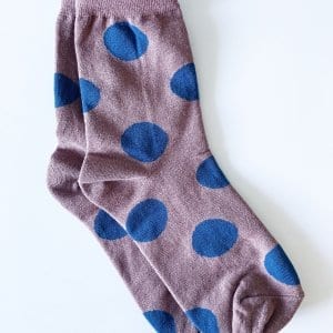 Stella & Gemma Socks Salmon/Frend Blue Spot
