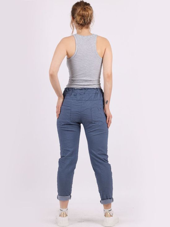 Riley Trousers Denim Blue