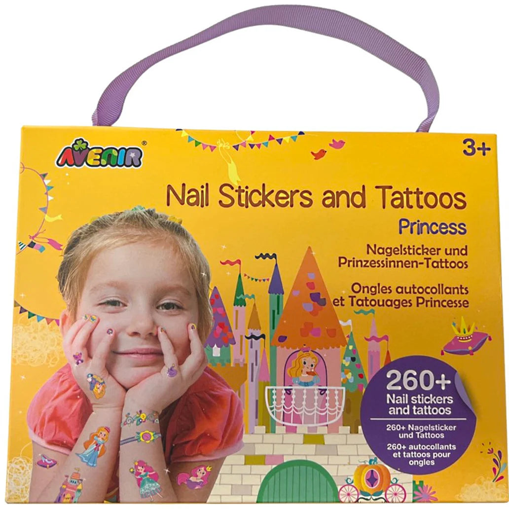 Nail Stickers & Tattoos PRINCESS