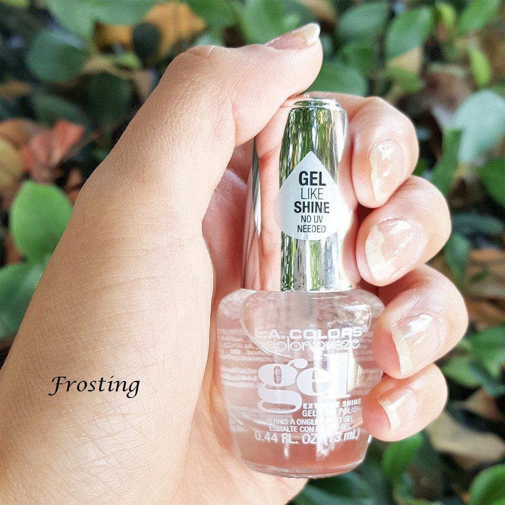 L.A. Colours Nail Polish Clear Frosting