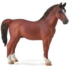 COLLECTA Hackney Stallion Chestnut  Figure XL