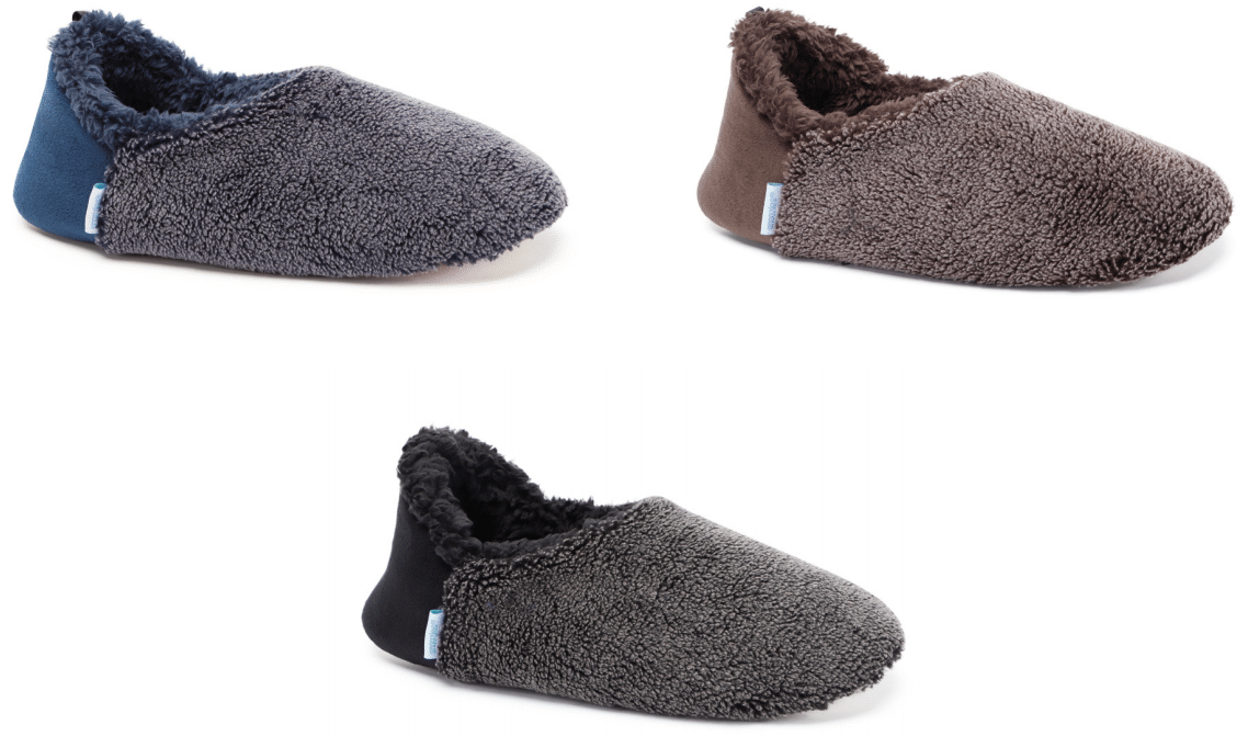 Slumbies MENS Cut Back Two Tone BLACK
