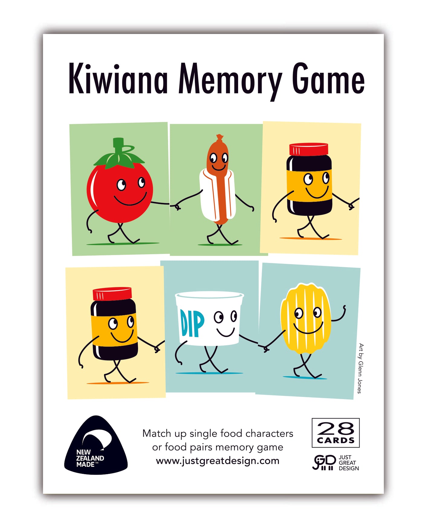 Kiwiana Memory card game