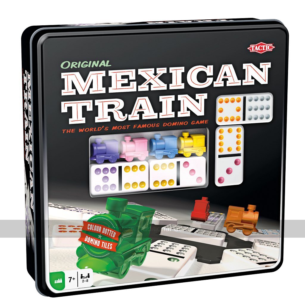 MEXICAN Train Game IN A TIN