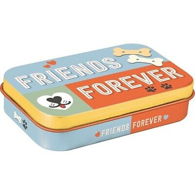 Pet Treat Tin  Friends Forever