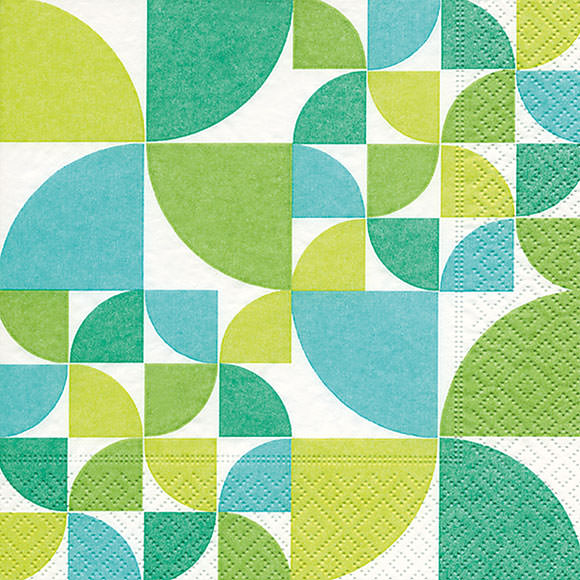 Luncheon Napkin BAUHAUS PATTERN