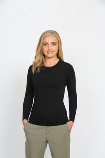 Brass Monkey Merino Long Sleeve Crew Womens