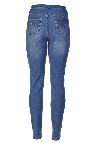 Vassalli Legging Full Length Denim New Blue