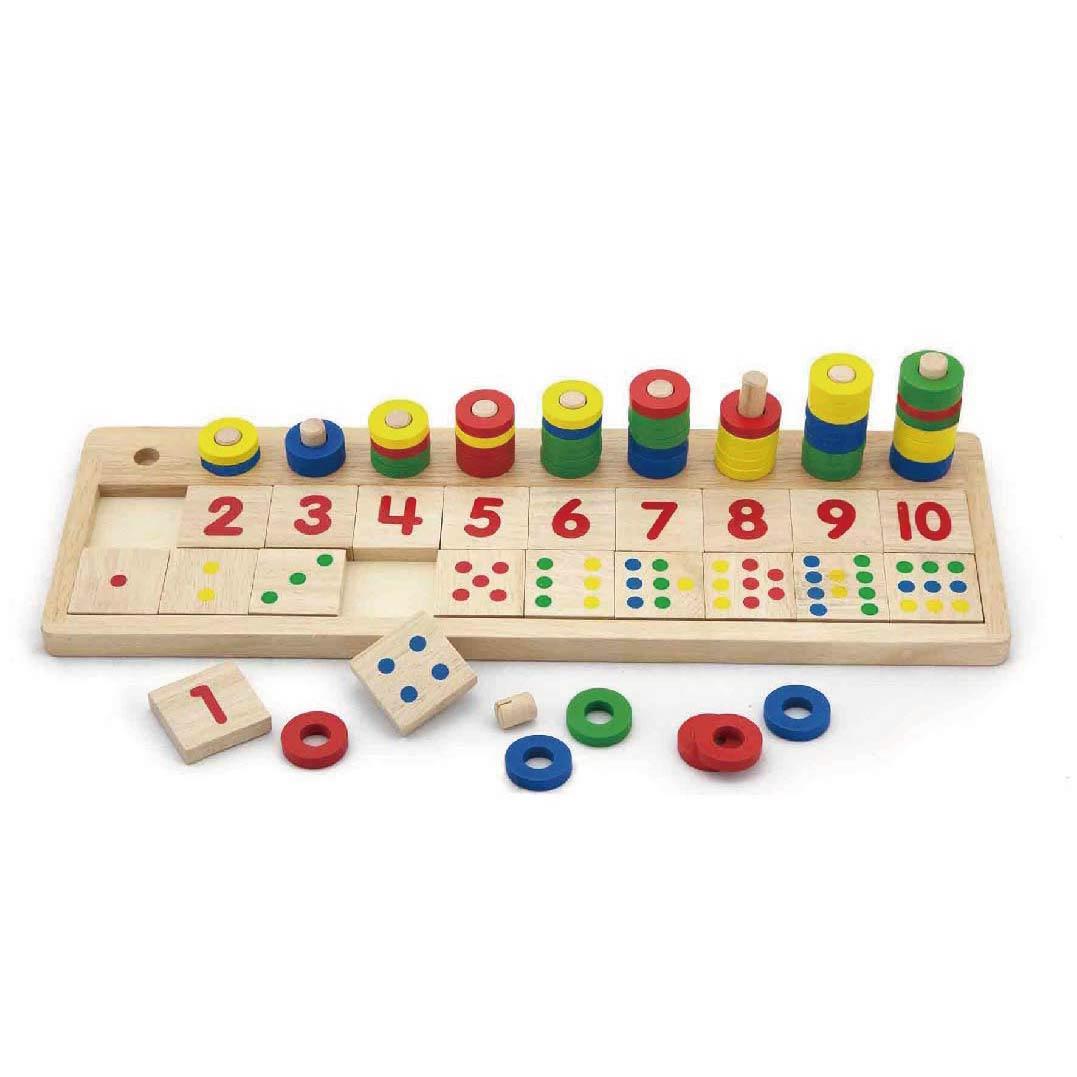 Count & Match Numbers-Wooden