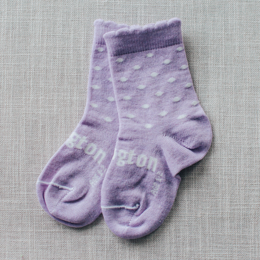 Lamington Socks Infant Crew Violet 0-3 months